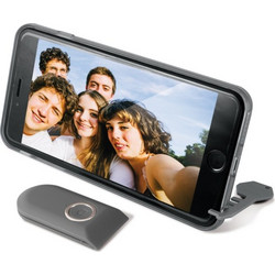 Ksix SELFIE COVER WITH PHOTO SHUTTER AND STAND FOR IPHONE 6 6s black