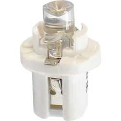 BAX 24V B8,5d 0,29W LED 1xFLUX 8mm ΛΕΥΚΟ ΔΙΑΘΛΑΣΗ 1ΤΕΜ. M-TECH