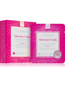 Foreo Shimmer Freak UFO Activated Κρεμώδης Μάσκα Προσώπου για Μαύρους Κύκλους 7x6gr
