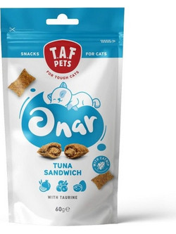 Taf Pets Onar Cat Snack Tuna Sandwich 60gr