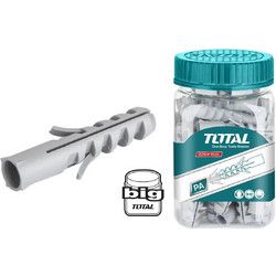 TOTAL ΒΙΣΜΑΤΑ ΠΛΑΣΤΙΚΑ 8mm 80TEM ΣΕ ΒΑΖΑΚΙ (WJSP0804011) TOTAL