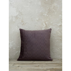 Διακοσμητική Μαξιλαροθήκη Jacquard 45x45 - Cosy Gray της Kocoon Home 100% Polyester, Jacquard Μαξιλαροθήκη 45x45