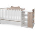 Lorelli Bertoni Multi Πολυμορφική Κούνια για Στρώμα 60x120cm White Amber 10150570035A