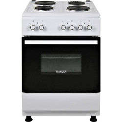 Muhler ELC-600E Κουζίνα Ηλεκτρική 64lt με Εμαγιέ Εστίες 60cm