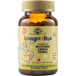 Solgar Kangavites Formula Τροπικό 60 Μασώμενα Δισκία