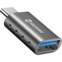 Αντάπτορας από USB-C σε USB-A ασημί