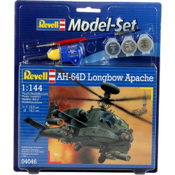 Revell Model Set AH-64D Longbow Apache Συναρμολογούμενο Πλαστικό Μοντέλο Ελικοπτέρου 1:144
