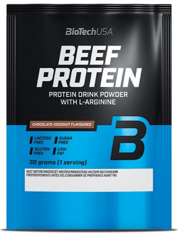 Biotech USA Beef Chocolate Coconut Πρωτεΐνη Γράμμωσης Χωρίς Λακτόζη & Γλουτένη 30gr