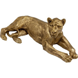 Διακοσμητικό Λιοντάρι Χρυσό (PL) 113x58x40 εκ. - Χρυσό