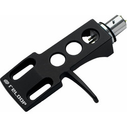 RELOOP Headshell Silver Κέλυφος Κεφαλής Από Αλουμίνιο Για Βραχίονες 1/2" Και Πικάπ Της RELOOP Σε Μαύρο Χρώμα