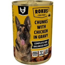 Rokus Meat Chunks with Chicken 410gr