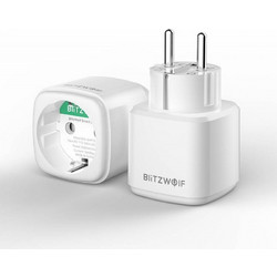 Blitzwolf Έξυπνη πρίζα BW-SHP15, ZigBee, 3680W (Λευκό) BW-SHP15