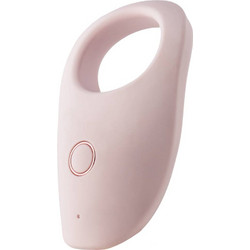 Dream Toys Bibi Cock Ring Vivre Ελαστικό Δαχτυλίδι Πέους Σιλικόνης με Δόνηση Ροζ