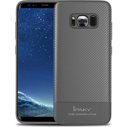 Ipaky Carbon Fiber Θήκη Samsung Galaxy S8 Plus Grey