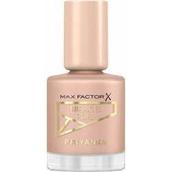 Max Factor Priyanka Miracle Pure Nail Polish 775 Radiant Rose Gloss Βερνίκι Νυχιών 12ml