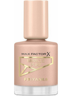 Max Factor Priyanka Miracle Pure Nail Polish 775 Radiant Rose Gloss Βερνίκι Νυχιών 12ml