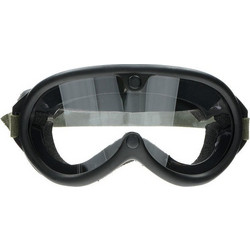 Mil-Tec US Army M44 Sun Dust and Wind Goggles - Black/Green