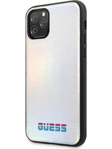 Θήκη κινητού Guess for iPhone 11 Pro Silver Hardcase Iridescent