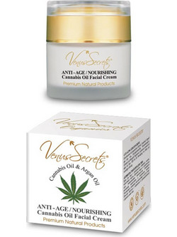 Venus Secrets Cannabis Oil Anti-Age & Nourishing Facial Cream 50ml