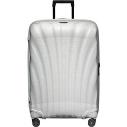 Samsonite C-Lite Βαλίτσα Μεγάλη 81x53x30cm με 4 Ρόδες Λευκή