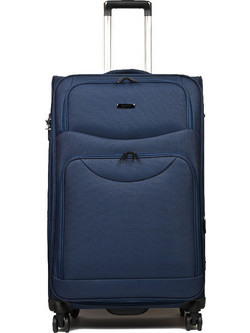 Airplus 28563-03 Βαλίτσα Μεγάλη 78x46x30cm με 4 Ρόδες Navy Μπλε