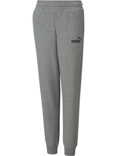 Puma Essential Logo Παιδικό Παντελόνι Φόρμας Γκρι 586974-03