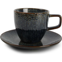 S&P Mielo Φλιτζάνι Τσαγιού Stoneware Μπλε 200ml