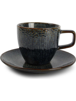 S&P Mielo Φλιτζάνι Τσαγιού Stoneware Μπλε 200ml