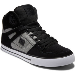 DC Pure High-Top WC Ανδρικά Sneakers Μποτάκια Γκρι ADYS400043-KBA
