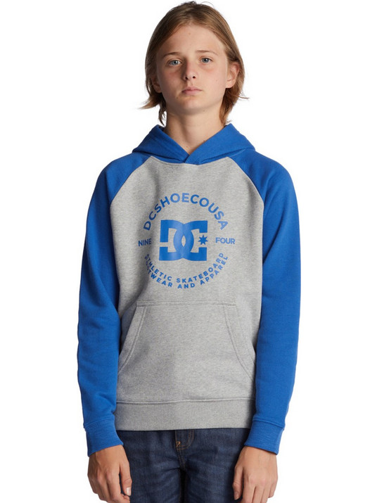 DC Παιδικό Φούτερ με Κουκούλα Γκρι Royal Blue ADBSF03031-XSSB
