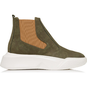Northway Ανδρικά Chelsea Μποτάκια Suede Χακί 945 Northway Ανδρικά Chelsea Μποτάκια Suede Χακί 945