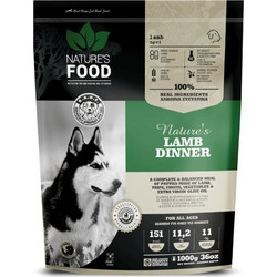 Nature's Food Dinner with Lamb 1kg