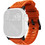 Nomad Rugged Λουράκι Σιλικόνης Orange / Black (Apple Watch 42 / 44 / 45 / 49mm)