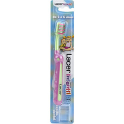 Lacer Infantil Kids 2-6 Παιδική Οδοντόβουρτσα Ροζ