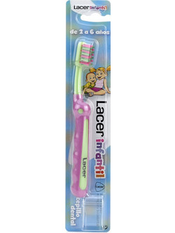 Lacer Infantil Kids 2-6 Παιδική Οδοντόβουρτσα Ροζ