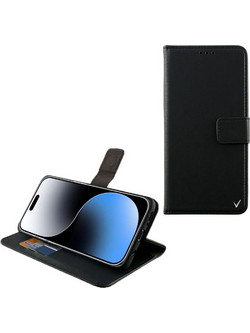 Volte-Tel Θηκη Iphone 15 Plus 6.7'' Allure Magnet Book Stand Clip BLACK