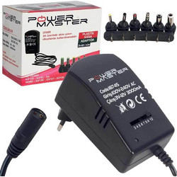 POWERMASTER 3V - 12V 3000mA ADAPTOR