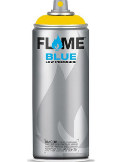 Flame Blue Σπρέι Βαφής Fluo Yellow Ματ 400ml
