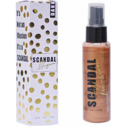 Scandal Beauty Illusion Σπρέι Προετοιμασίας και Σεταρiσματος Λάμψης Dark, 50ml