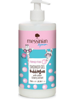 Messinian Spa Bubblegum Αφρόλουτρο σε Gel 750ml