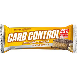 Body Attack Carb Control Bar Peanut Butter 100gr