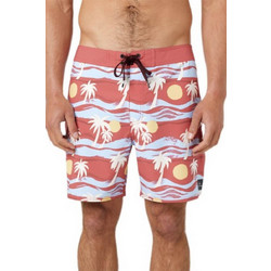Rip Curl Ανδρικό Μαγιό Σορτς με Σχέδια Ροζ 04LMBO-577