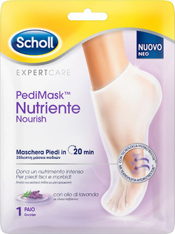 Scholl Lavender Nourish Pedimask Ενυδατική Μάσκα Ποδιών 1τμχ