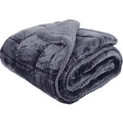 SB Home Πάπλωμα Υπέρδιπλο 220x240 Luster Carbone
