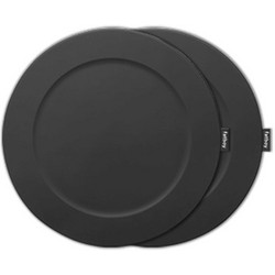 Fatboy Place-We-Met Σουπλά Σιλικόνης Σετ 2 Τμχ O36,5x1,4 I Anthracite