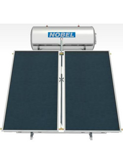 Nobel Classic Ηλιακός Θερμοσίφωνας 200lt 4m² Glass Τριπλής Ενέργειας