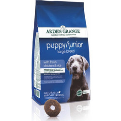 Arden Grange Puppy Junior Large Breed Chicken & Rice 12kg