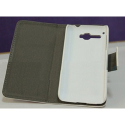 Δερμάτινη Θήκη Flip για Alcatel One Touch X'Pop 5035D Λευκό (ΟΕΜ)