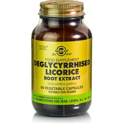 Solgar Deglycyrrhised Licorice Root Extract 60 Κάψουλες