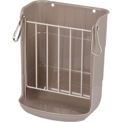 Κρεμαστή Θήκη για Κλουβιά Τρωκτικών Flamingo Hayrack / Feeding Bowl 2IN1 15x12x18cm